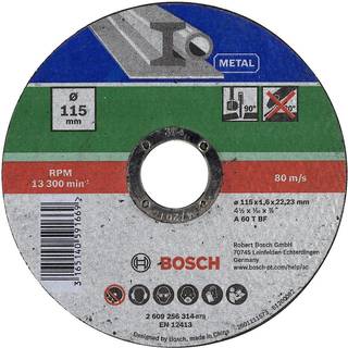 Bosch Skæreskive lige, metal
