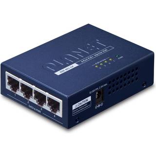 PLANET HPOE-460 Strøm over Ethernet (PoE) Blå