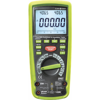 Elma 5800 isolationstester med indbygget Sand RMS multimeter