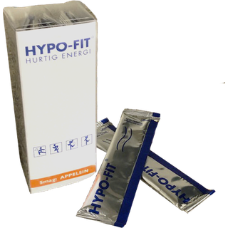 HYPO-FIT Druesukker gel orange 12 tuber x 13 ml