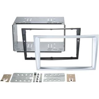 2-DIN kit div. Opel - farve: mat krom