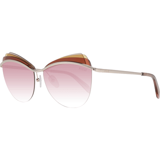 Emilio Pucci EP0112 28T 59 Solbriller Kvinder Guld - Shiny Rose Gold - 59mm