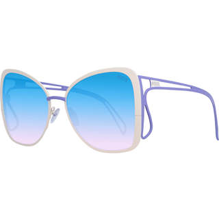 Emilio Pucci EP0168 24W 58 Solbriller Kvinder Hvid - Ivory White Purple - 58mm