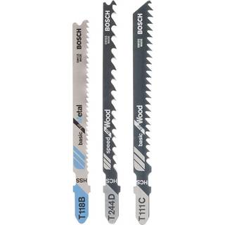 Bosch Stiksavklinge Sæt T111c/t244d/t118b 3stk - 2609256741