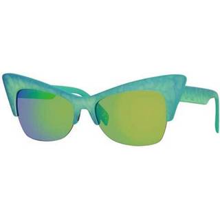 Italia Independent II 0908 022.030 52 Solbriller Kvinder Grøn - Green - 52mm