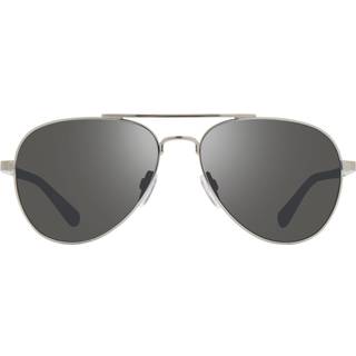 Revo RE 1146 RACONTEUR II Polarized 03GY 57 Solbriller Mænd Grå - Matte Chrome Grey - 57mm