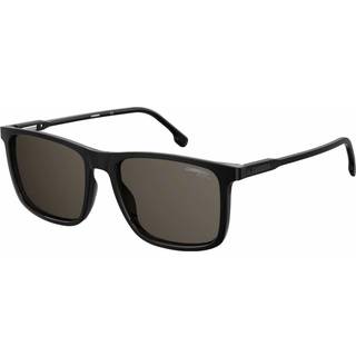 Carrera Unisex CARRERA 231/S 807/IR Solbriller Plast Sort Grå Firkantet Normal