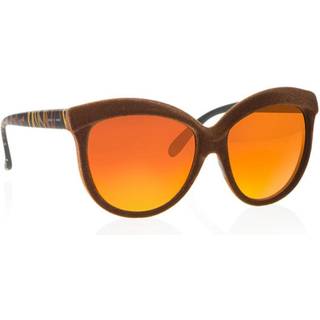 Italia Independent II 0092V 044.ZEB 58 Solbriller Kvinder Brun - Brown - 58mm