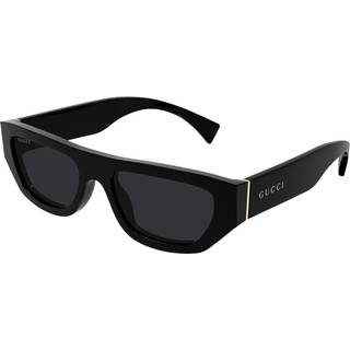 Gucci GG1134S 002 53 Solbriller Kvinder Black - Black - 53mm