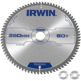 Rundsavsklinge til aluminium Irwin; 250x2,5x30,0 mm; Z80; -6°