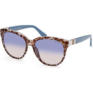 Guess GU7850 92W 56 Solbriller Kvinder Brun - Blue Pattern Brown - 56mm