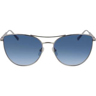 LONGCHAMP Kvinde LO134S 43028 715 Solbriller Metal Guld Blå Sommerfugl Normal Skygge