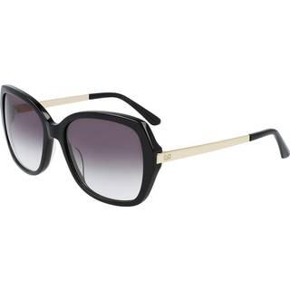 Calvin Klein CK21704S 001 56 Solbriller Mænd Black - Shiny Black - 56mm