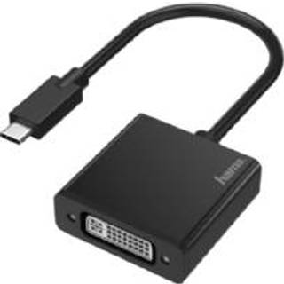 Hama - video adapter - 24 pin USB-C to DVI