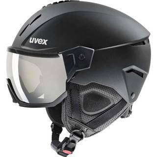 Uvex Instinct Visor, skihjelm med visir, sort