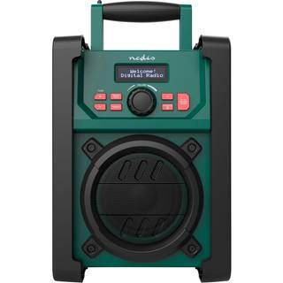 Nedis DAB+ Radio - 15W - IP65 - Grøn/Sort