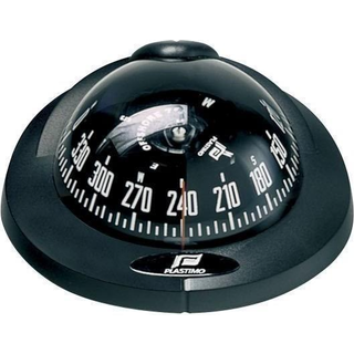 Bådkompas Plastimo Offshore 75, Ø70mm, skotmonteret, sort