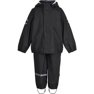 Mikk-line Børne Regnsæt - Black - 116