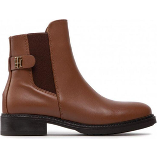 Tommy Hilfiger Kort damestøvle Sort FW0FW06749BDS - 38