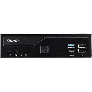 Shuttle Slim PC DH610 , S1700, 1x HDMI, 2x DP , 1x 2.5", 2x M.2, 2x LAN (Intel 1G + 2.5G), 2x COM, 24/7 permanent operation, incl. VESA