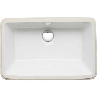 Lavabo GEA håndvask i hvid med overløb 530x345 mm