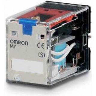 Omron Relæ, 9,6 - 13,2 vdc, 2 nc, 2 no