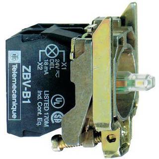 Schneider Lampetrykskrop 230vac zb4bw0m11