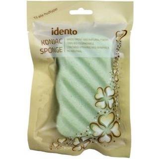 Idento Konjac Wave Svamp - Green Tea