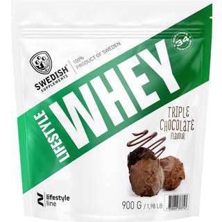 Swedish Supplements Lifestyle Whey, 900 g, Triple Chocolate