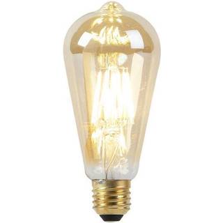 Sæt med 5 E27 LED pærer Dim to Warm guld 8W 806lm 2000-2700K