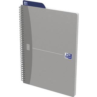 Oxford Essentials notesbog B5 med linjer, assorterede farver