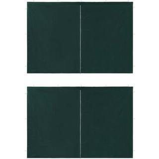 Sidevæg Til Festtelt Med Lynlås Pe - Grøn