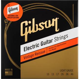 Gibson 10-46 Vintage Reissue Electric Guitar Strings Light