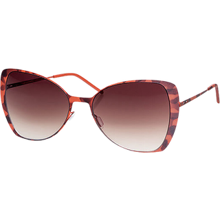 Italia Independent II 0204 092.000 55 Solbriller Kvinder Tortoiseshell - Tortoise - 55mm