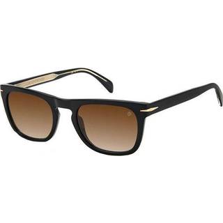 David Beckham DB 7077/S 807/HA 53 Solbriller Mænd Black - Black - 53mm