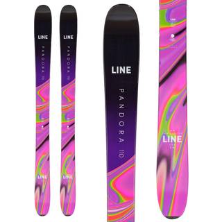 Line Pandora 110 Freeride Ski (Blå)