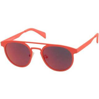 Italia Independent II 0020 055.000 51 Solbriller Mænd Orange - Orange - 51mm