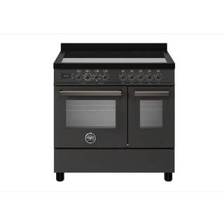 PRO95I2ECAT Professional induktionskomfur med dobbeltovn 90 cm, mat sort