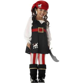 Californien kostumer Toddler Girls Pirate Costume Medium (3-4)