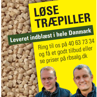 Løse Træpiller 6mm