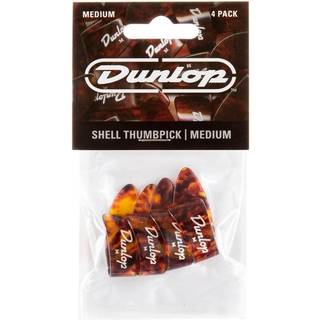 Dunlop 9022P SHELL Tumplektrum Medium 4 stk.
