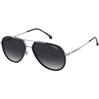 Carrera 295/S 807/9O 58 Solbriller Mænd Black - Black Silver - 58mm