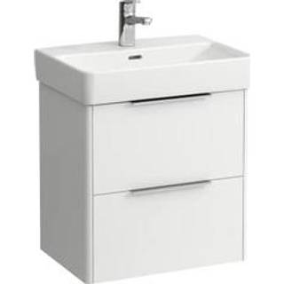 Laufen Base 55 vaskeskab hvid med 2 skuffer