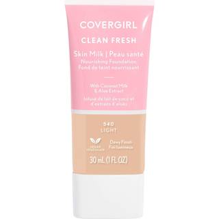 COVERGIRL Clean Fresh Skin Milk Foundation Medium 1 Fl Oz (pakke med 1) (emballagen kan variere)