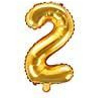 Tal ballon 2 guld 35 cm