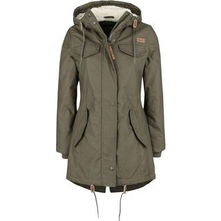 Brandit Dame Marsh Lake Parka Jakke Dark Camo - 3XL