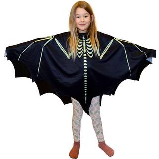 Selvlysende skelet poncho str. 4-7 år.