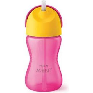 Philips Avent Bendy Straw SCF798/02 12m+ Kop med bøjeligt sugerør Pink 300 ml - 300 ml