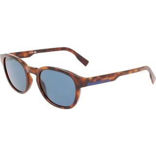 Lacoste Unisex L968S 230 Solbriller Plast Havana Blå Firkantet