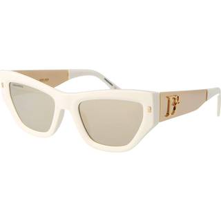 Dsquared2 D2 0033/S SZJ/UE 53 Solbriller Kvinder Hvid - Ivory White - 53mm